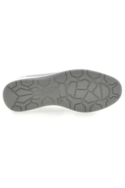 Mocassini Slip on grigie in tessuto tecnico con zeppa Inblu 66IC