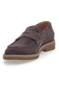 Mocassini Testa di Moro con Tomaia in Pelle Made in italy PTR 5011