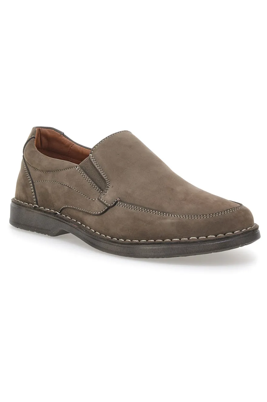 Mocassini Topo con Tomaia in Pelle PITTARELLO ECO 130010
