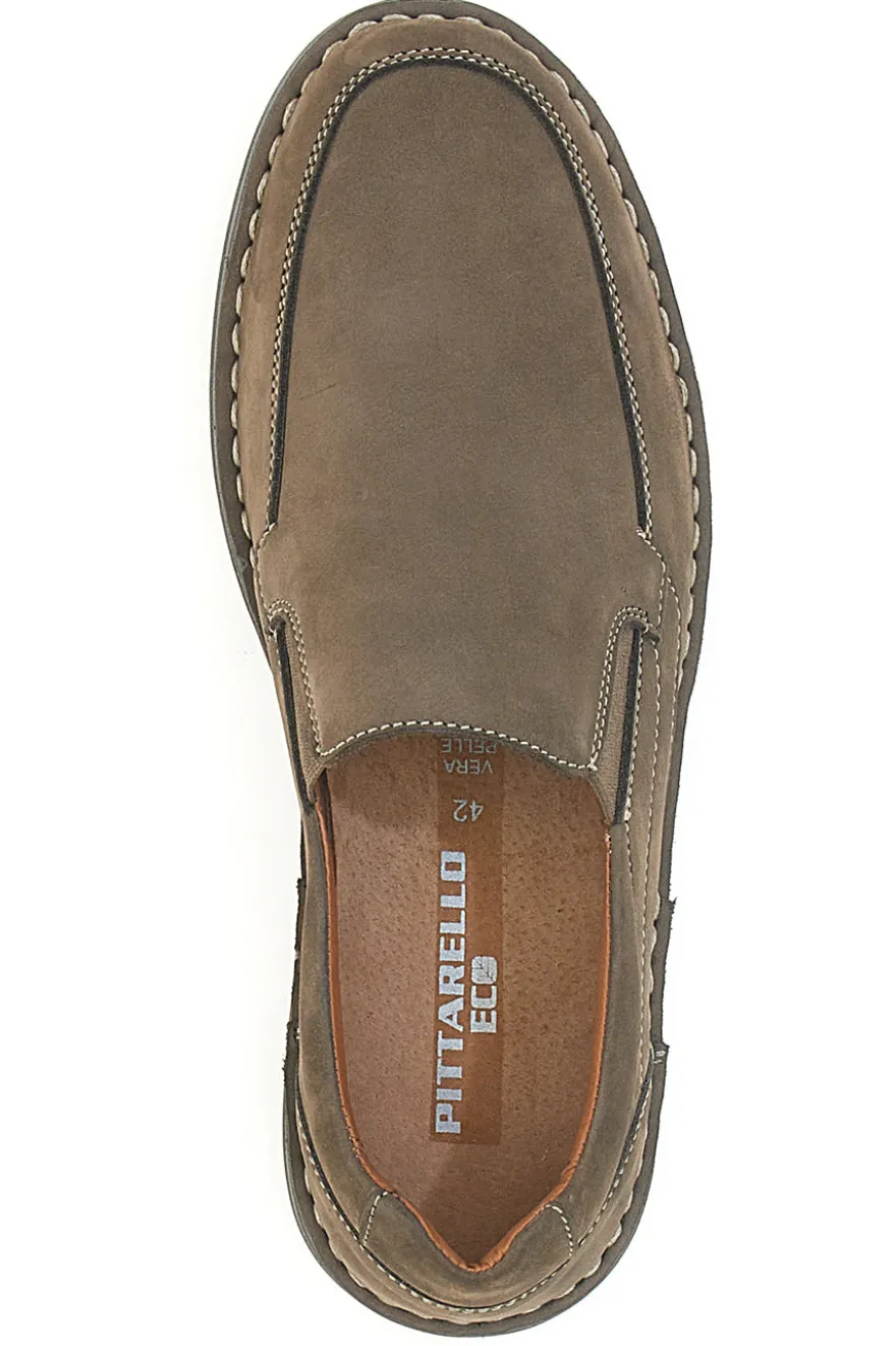 Mocassini Topo con Tomaia in Pelle PITTARELLO ECO 130010