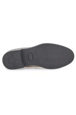 Mocassini Tortora in Pelle Suede Made in Italy PITTARELLO 0730