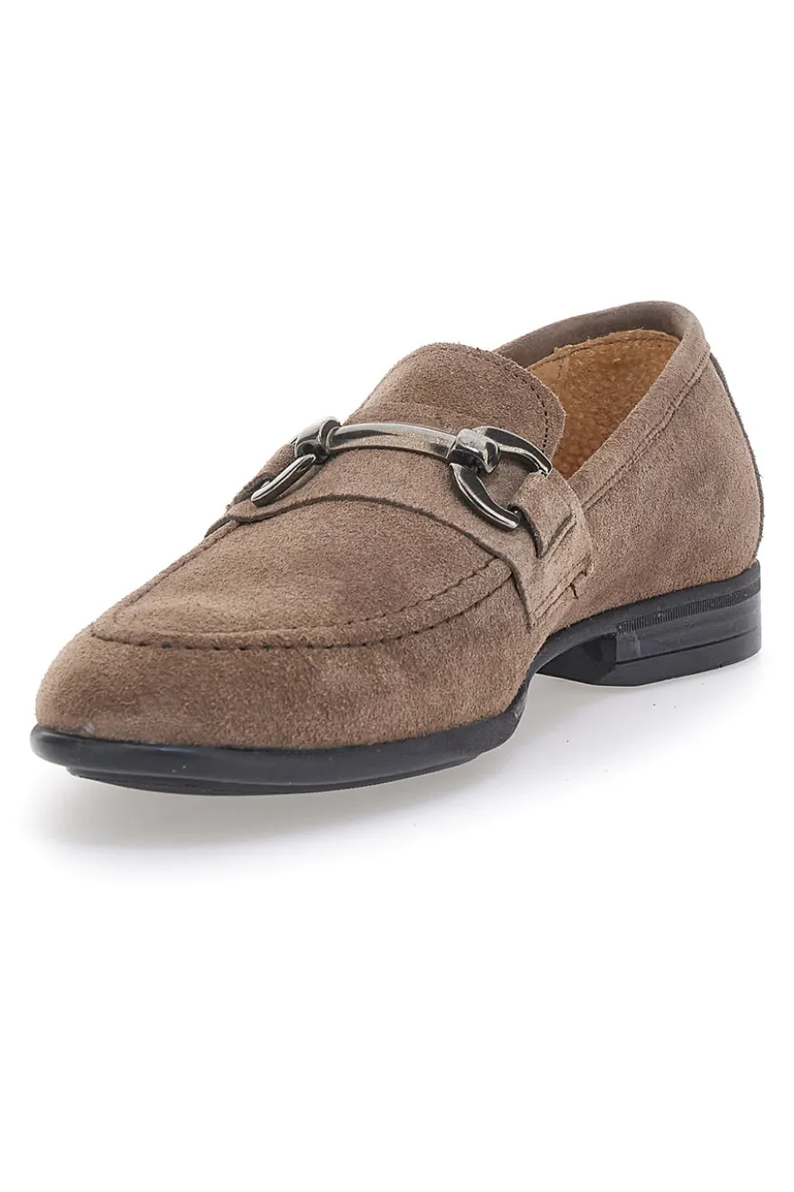 Mocassini Tortora in Vera Pelle Made in Italy Pittarello 11