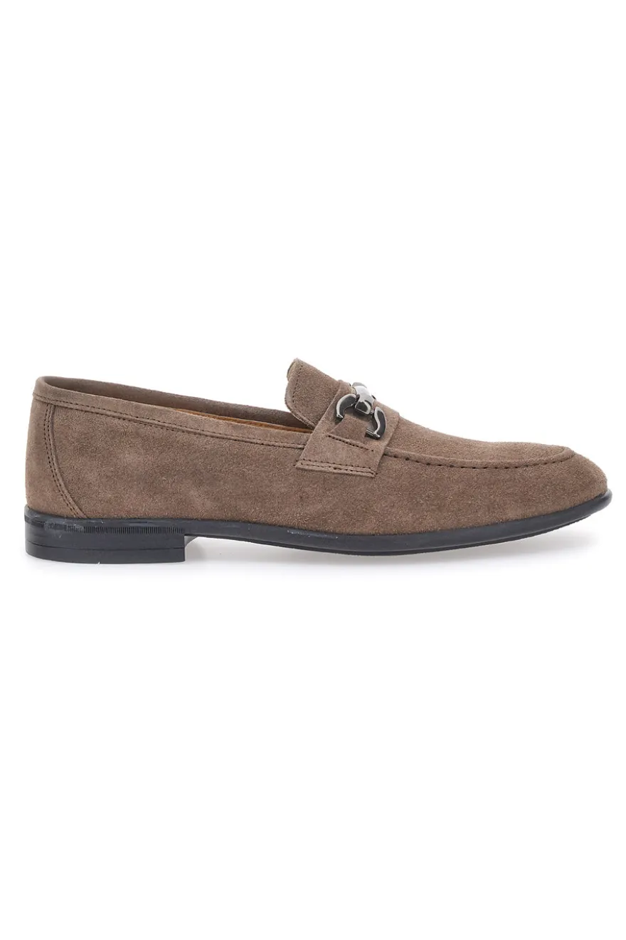 Mocassini Tortora in Vera Pelle Made in Italy Pittarello 11