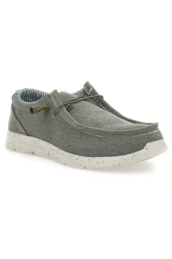 Mocassini verde con laccio elastico SEVENOAKS PK1147O