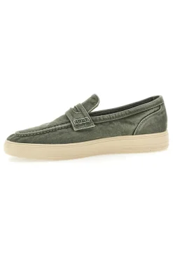 Mocassini Verdi con tomaia in tela WRANGLER 20251034