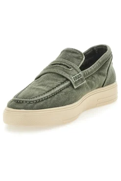 Mocassini Verdi con tomaia in tela WRANGLER 20251034