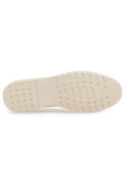 Mocassino Beige con Morsetto Color Oro Le Havre Paris 3202121