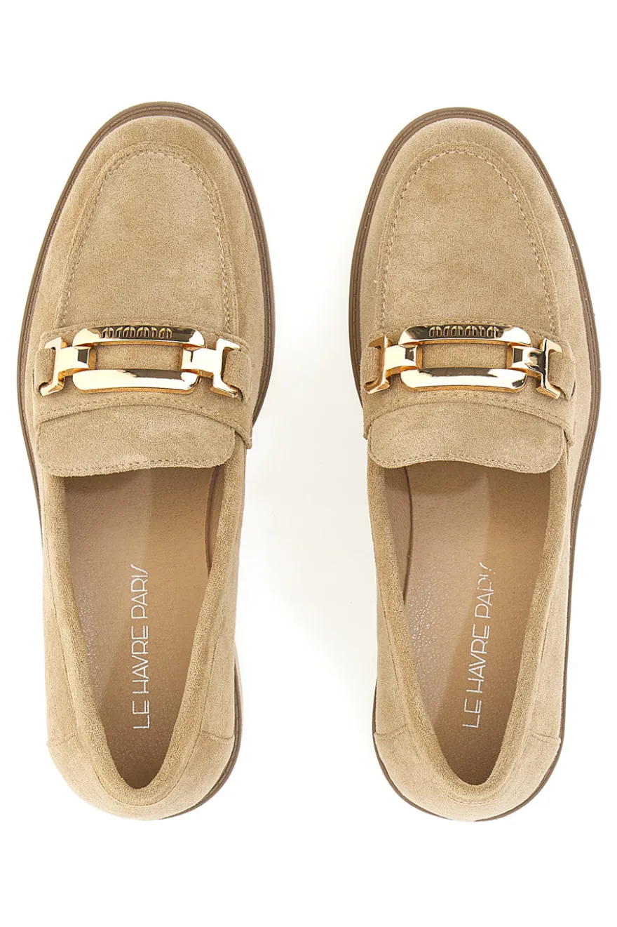 Mocassino Beige con Morsetto Le Havre Paris 526821