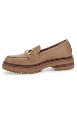 Mocassino Beige con Morsetto Dorato CAFE' COST 9Y7298