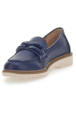 Mocassino Blu con Catenella Le Havre Paris 526818