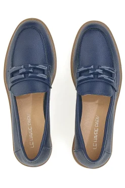 Mocassino Blu con Catenella Le Havre Paris 526818
