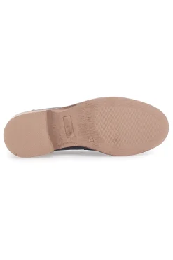 Mocassino Blu con Catenella Oro Le Havre Paris 1134