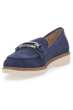 Mocassino Blu con Morsetto Le Havre Paris 526822