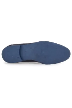 Mocassino Blu In Vera Pelle Made In Italy da Uomo Sevenoaks 195