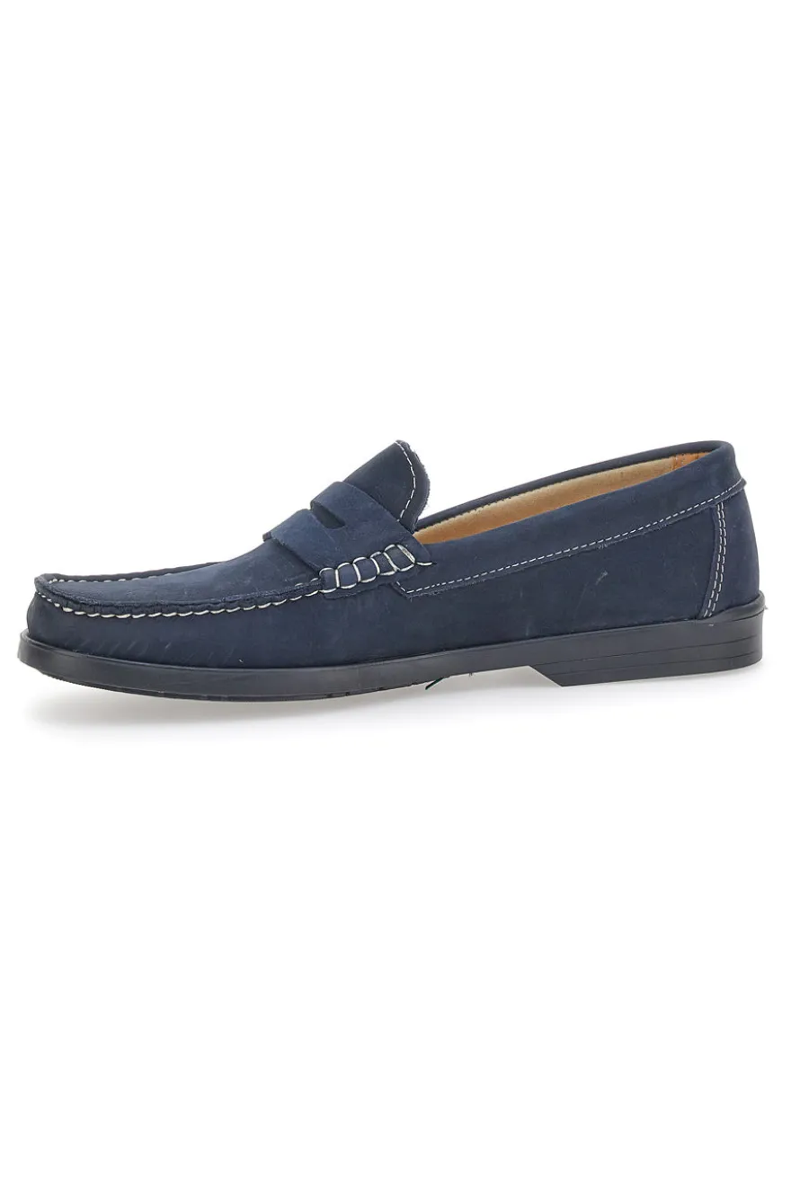 Mocassino Blu Made In Italy da Uomo Sevenoaks 195