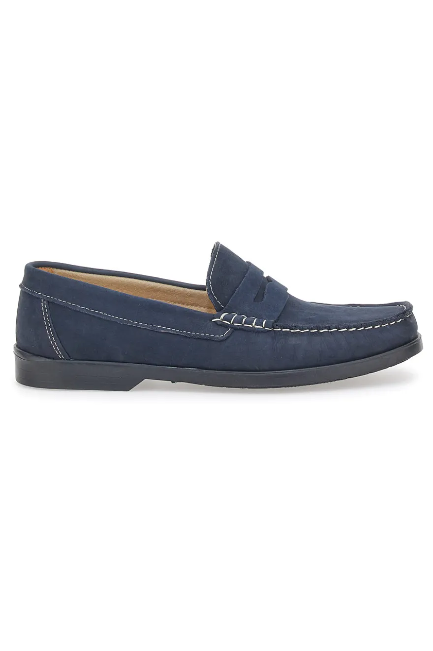 Mocassino Blu Made In Italy da Uomo Sevenoaks 195