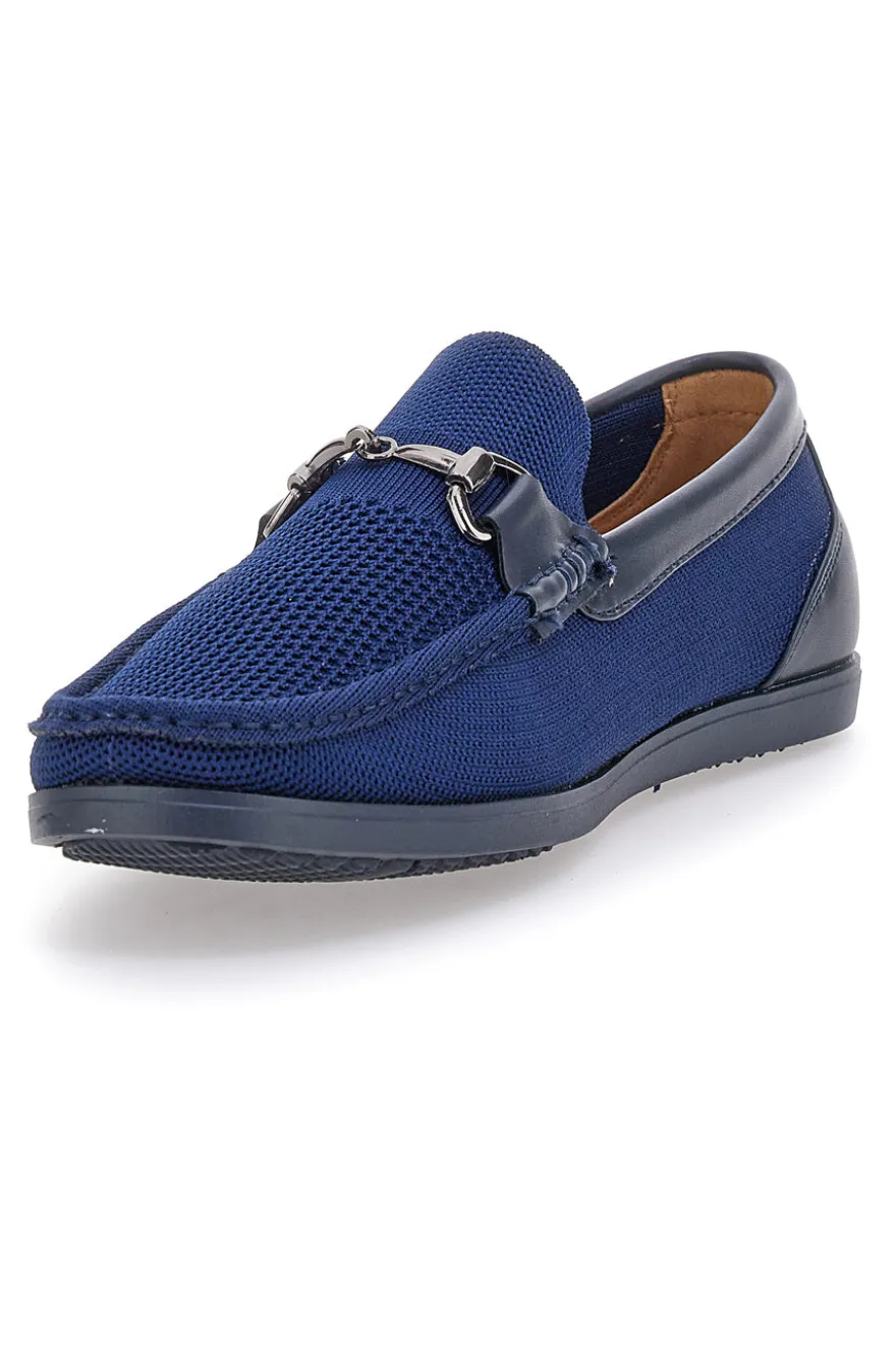 Mocassino Blu Royal con Morsetto GMV 155