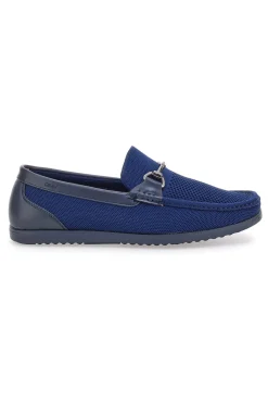Mocassino Blu Royal con Morsetto GMV 155