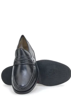 Mocassino Boardman 703 Nero Vera Pelle