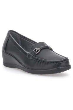 Mocassino classico Nero Prima Riga 1003