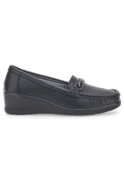 Mocassino classico Nero Prima Riga 1003