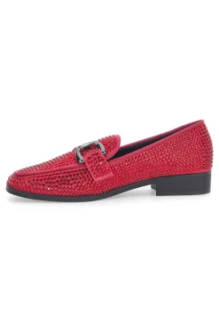 Mocassino con Strass Magenta Pittarello Glam 1100