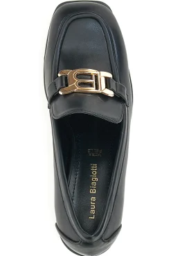 Mocassino con Tacco Laura Biagiotti 8227 Nero