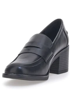 Mocassino con Tacco Nero Energy 170