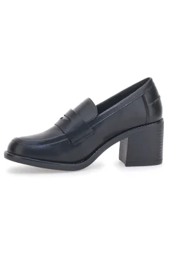 Mocassino con Tacco Nero Energy 170