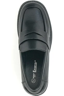 Mocassino con Tacco Nero Energy 170