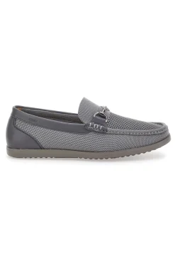 Mocassino Grigio con Morsetto GMV 155