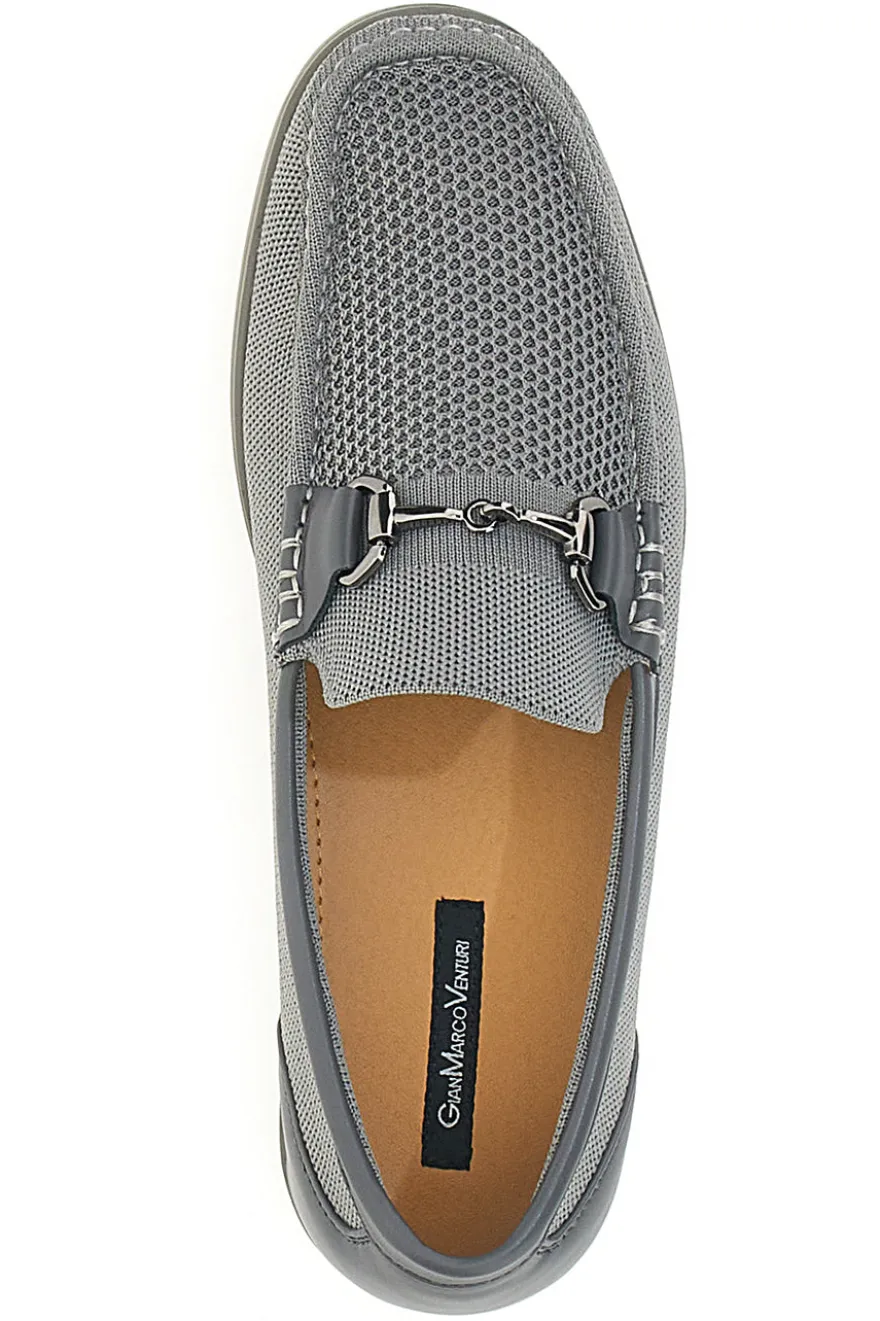 Mocassino Grigio con Morsetto GMV 155