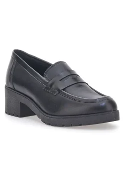 Mocassino in Pelle Nera Pittarello Glam 85035