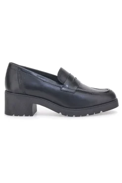 Mocassino in Pelle Nera Pittarello Glam 85035