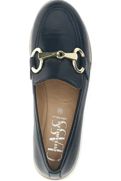 Mocassino in Vera Pelle blu con dettaglio PITTARELLO CLASS 5090