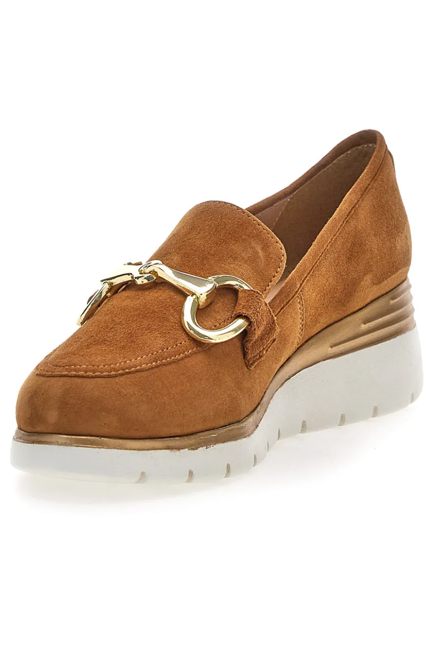Mocassino in Vera Pelle Marrone Scamosciato PITTARELLO CLASS 4930