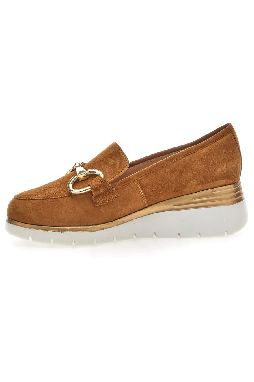 Mocassino in Vera Pelle Marrone Scamosciato PITTARELLO CLASS 4930
