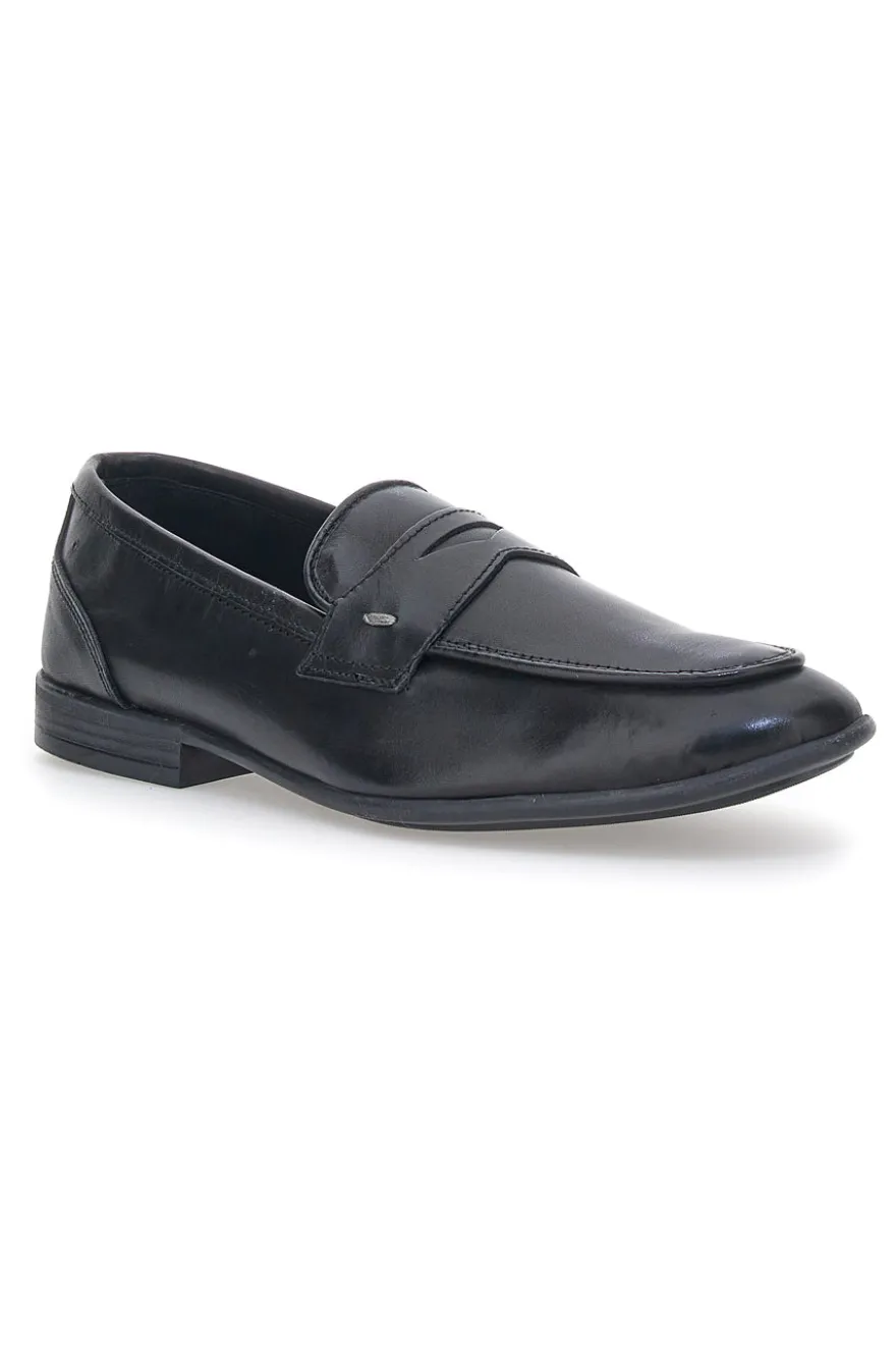 Mocassino in Vera Pelle Pittarello Plus 602503 Neri