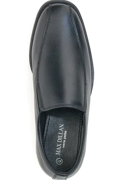 Mocassino Max Dillan 202 Nero Vera Pelle