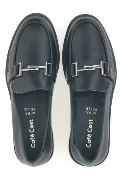 Mocassino nero CAFE' COST H526823