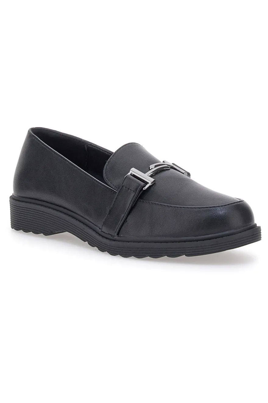 Mocassino nero CAFE' COST H526823