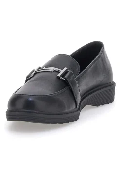 Mocassino nero CAFE' COST H526823