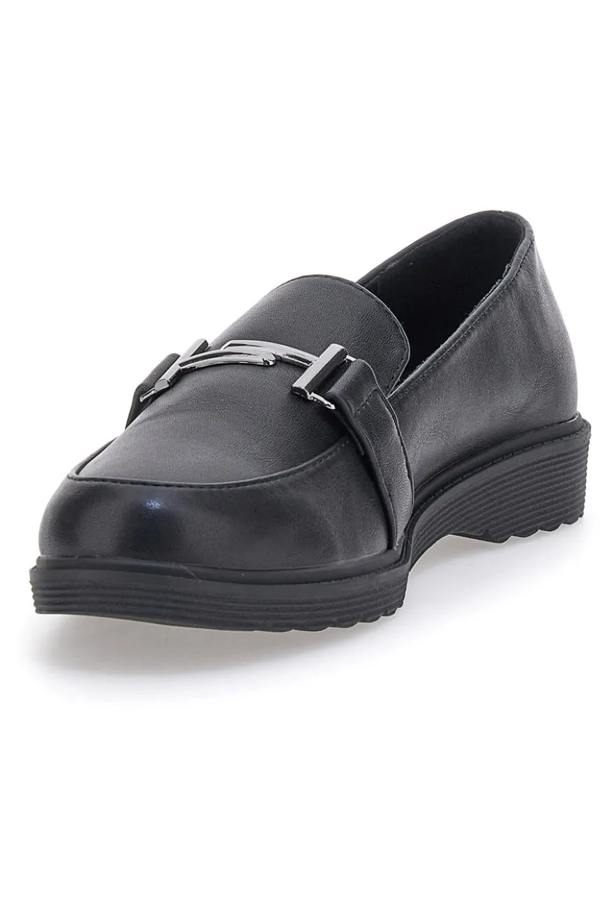 Mocassino nero CAFE' COST H526823