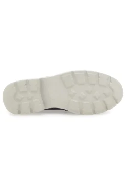 Mocassino Nero con Catenella e Suola Carrarmato Le Havre Paris 602915