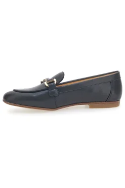 Mocassino nero con Morsetto Mariella Burani 50450