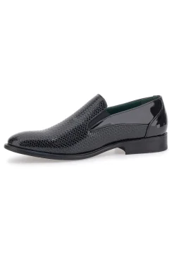 Mocassino Nero con Morsetto Eleganti GMV 165