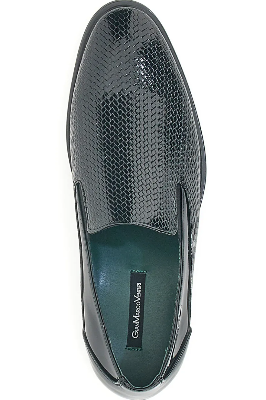 Mocassino Nero con Morsetto Eleganti GMV 165
