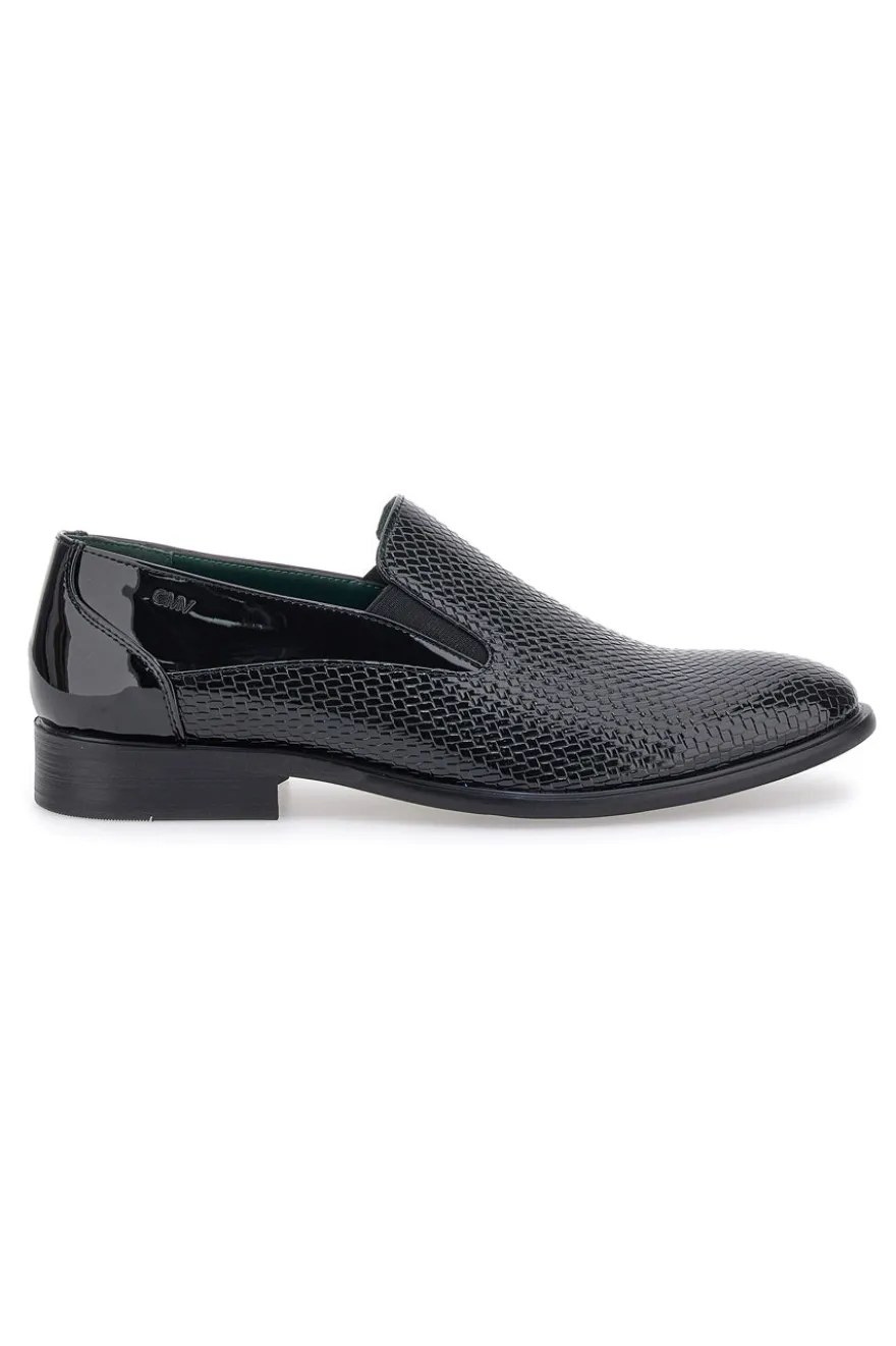 Mocassino Nero con Morsetto Eleganti GMV 165