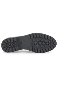 Mocassino nero con suola carrarmato Pittarello glam 842120