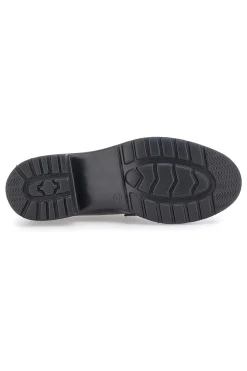 Mocassino Nero con Tacco Galia 2200115
